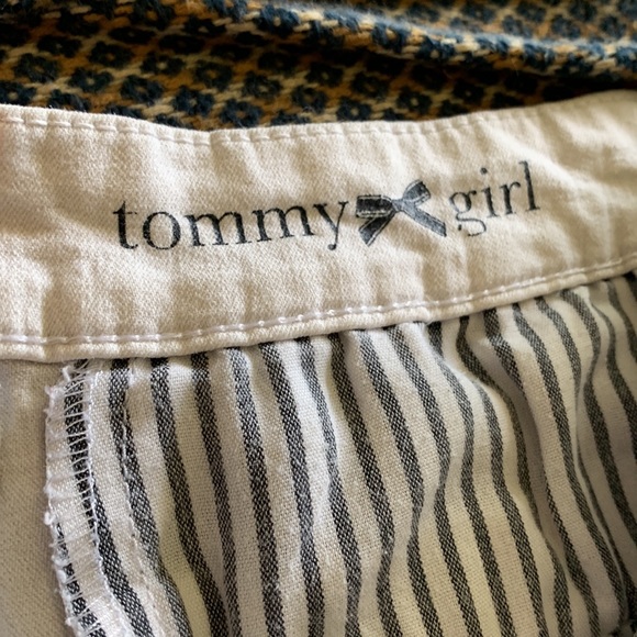 Tommy girl white shorts size 15 - Picture 2 of 4